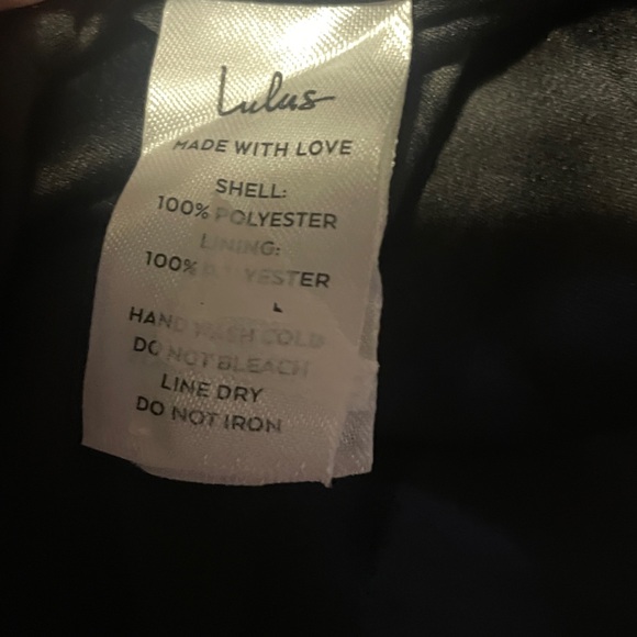 Lulus Simply Divine Black Red Floral Print Organza Maxi Dress M Bridal Formal - Picture 10 of 10